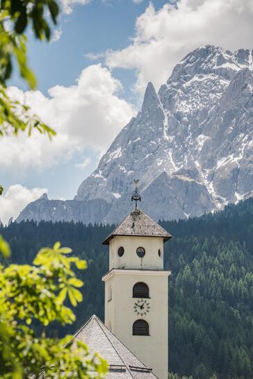 Kirchturm von Sexten
